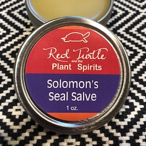 Ungüento de sello de Salomón (Polygonatum biflorum), orgánico, 1 oz.