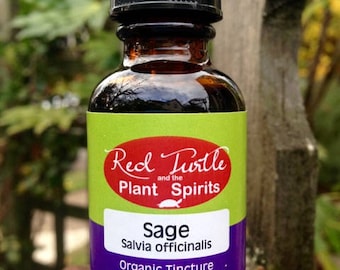 Sage tincture (Salvia officinalis), organic
