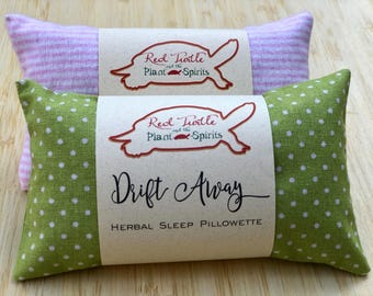 CLEARANCE!!! Herbal Sleep Pillowette with Lavender, Hops, Chamomile and Rose, 3 x 5 inches