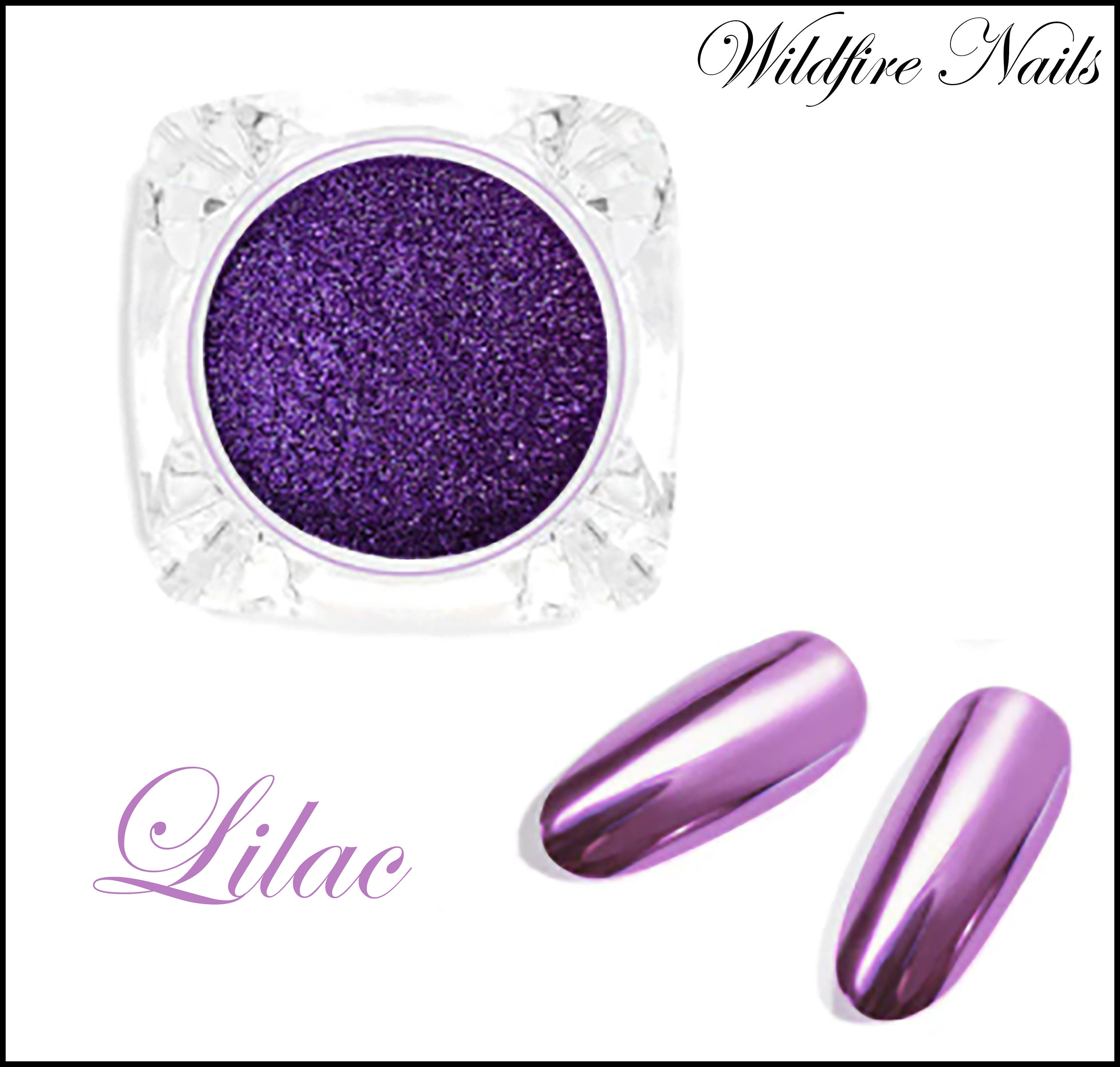 New-chrome NAIL Powder PIGMENT Color Mirrored Chrome Extacly Like