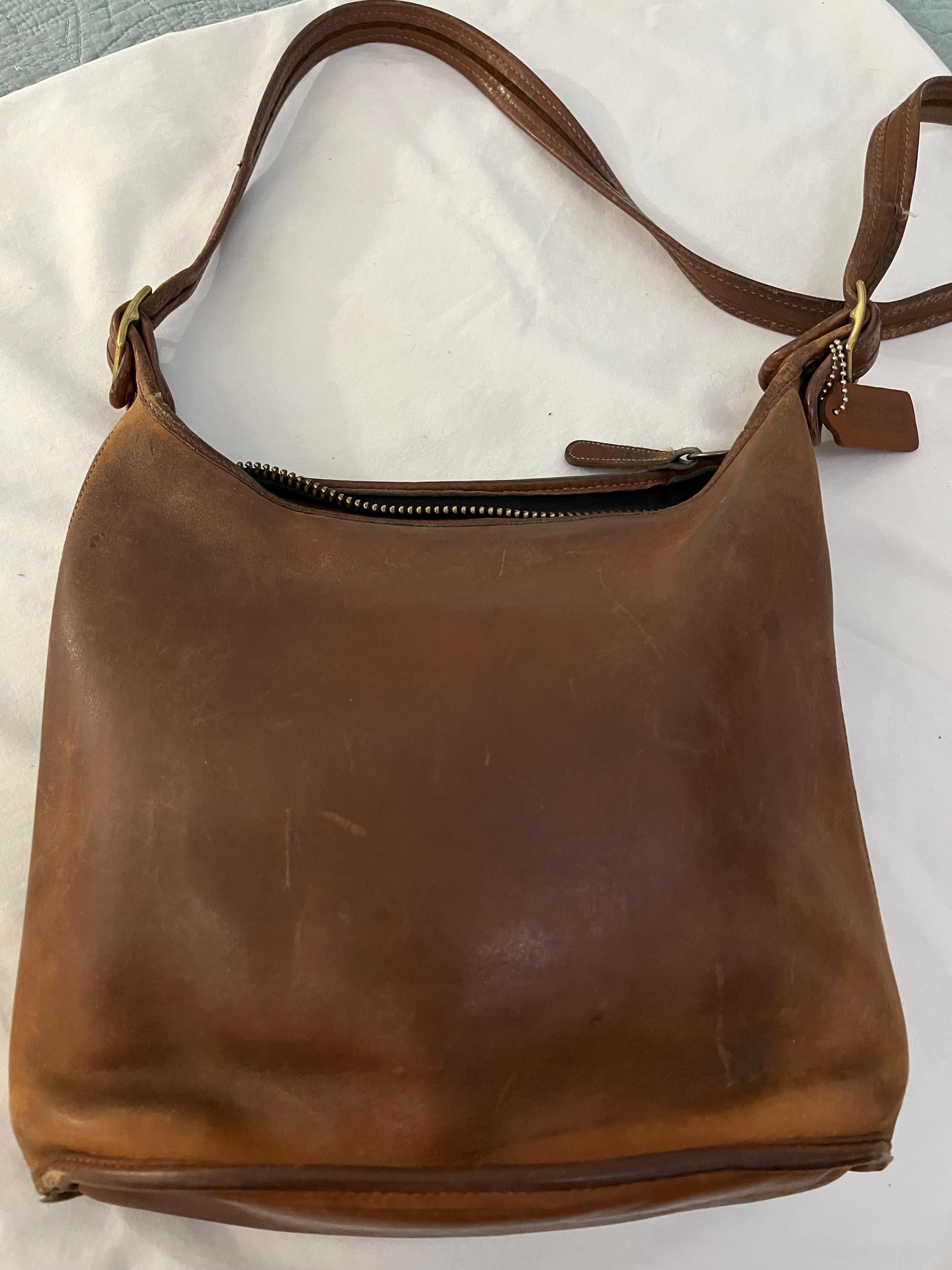 Vintage Shoulder Bag Coach 1980's - Etsy