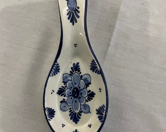 Vintage Delft Holland Spoon Holder