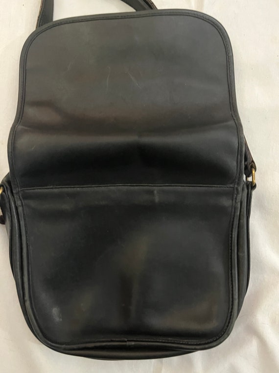 Vintage Coach leather Pouch Cross Body - image 3