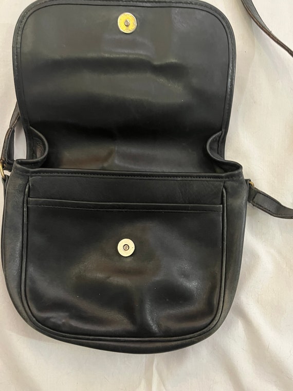 Vintage Coach leather Pouch Cross Body - image 2