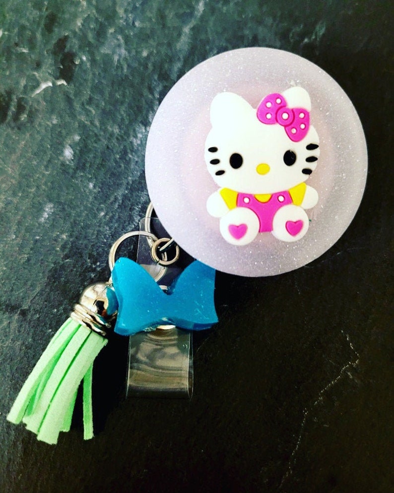 Hello kitty badge reel