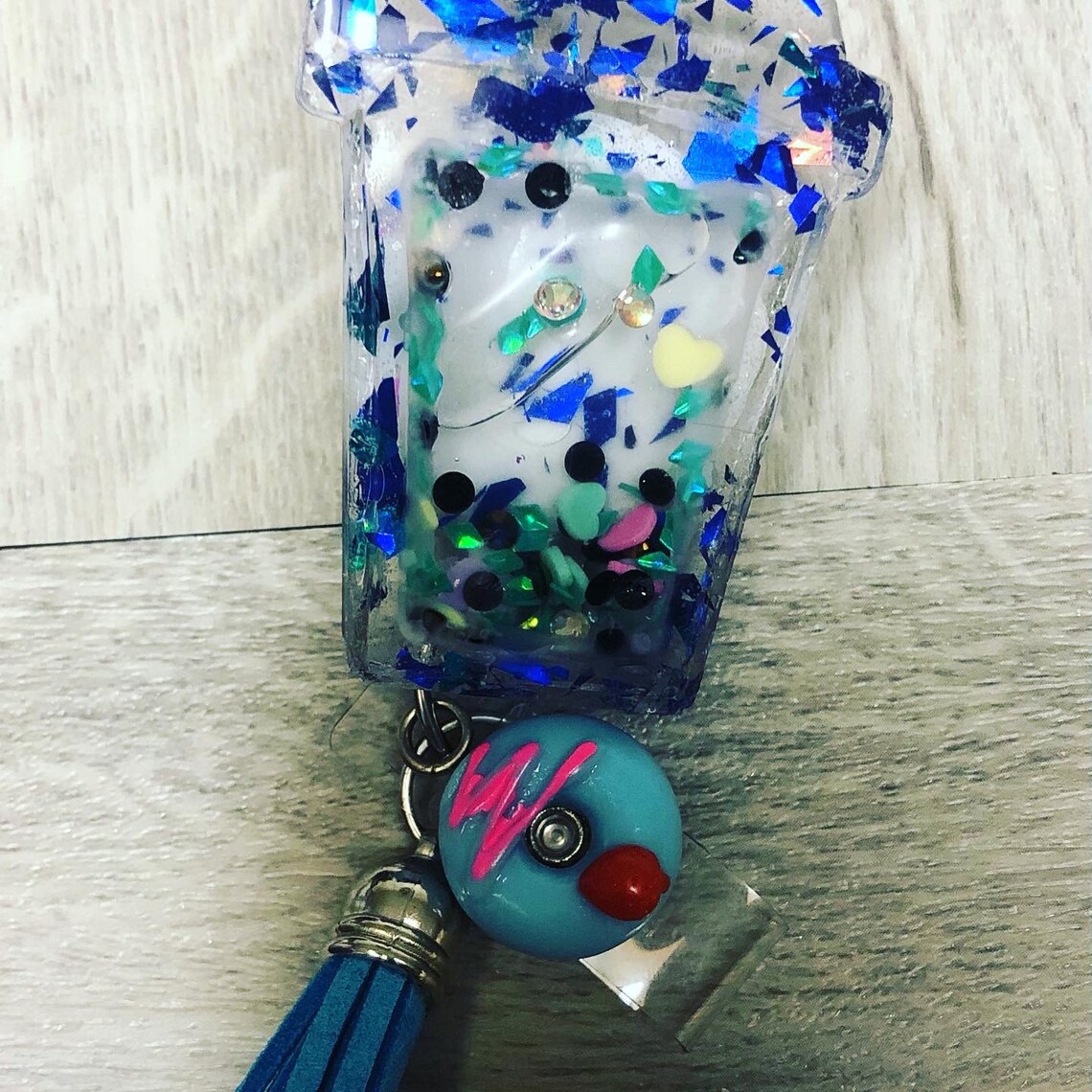 Shaker badge reel Etsy