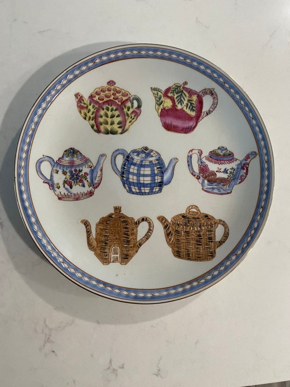 Vintage Oriental Accent Since 1880 Decorative Plate Embossed Etsy