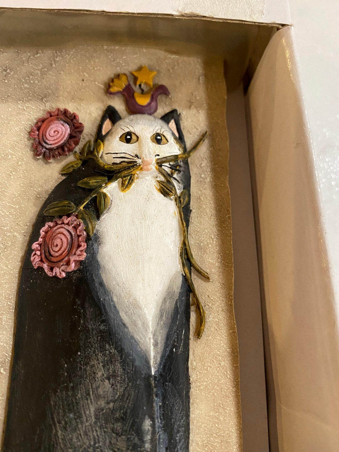 Cat Tails Wall Decor by Eileen Smithson Rosebud Etsy