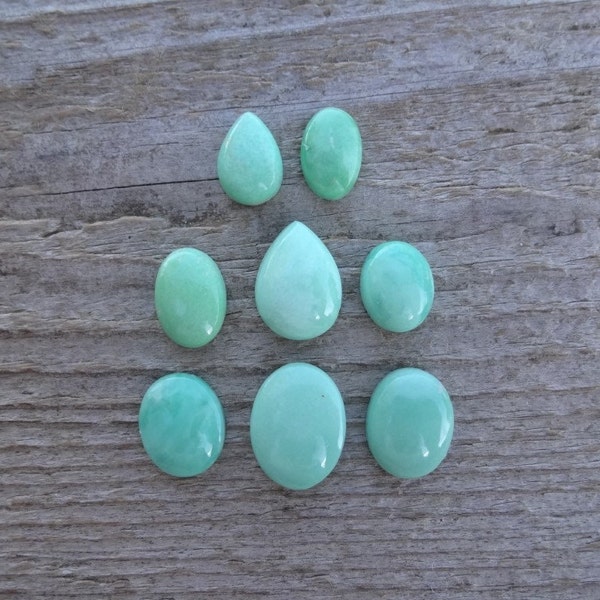 Variscite cabochon, green natural Australian Variscite Cabochon