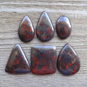Seltene russische Steine Hantigyrit Teisky Jade Cabochon, Edelstein Cabochons