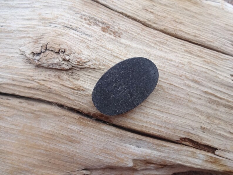 Lepidolite with Tourmaline cabochon 29x18mm