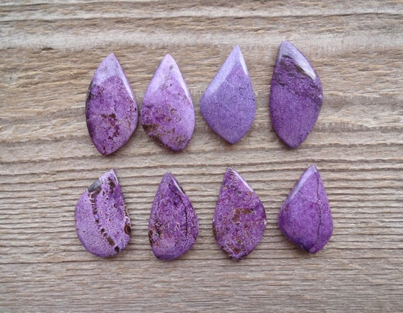 Stichtite Purpurite cabochon, Natural Stichtite Purpurite Cabochon, Gemstone purple cabochon for Jewelry Making