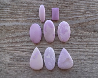 Phosphosiderit cabochon, Natürlicher lila Phosphosiderit Cabochon, Edelstein für die Schmuckherstellung