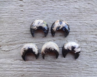 Versteinertes Holz Cabochon 25x22mm, Versteinertes Holz, OHNE LÖCHER, Versteinertes Holz, Schmuckstein für Schmuckherstellung