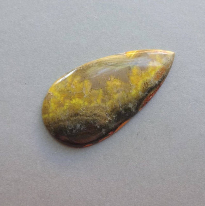 Bumble Bee Jasper cabochon 42x22mm