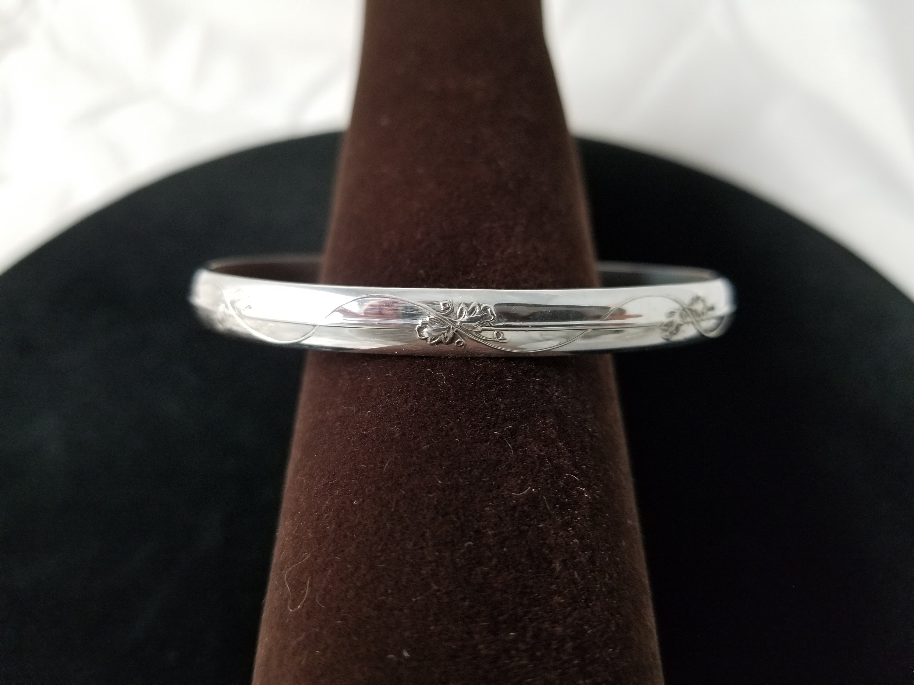 Indian Jewelry Silver Bracelet ナバホ族 INDIAN JEWELRY インディアンジュエリー】Navajo Silver×14KGF