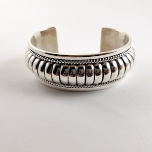 navajo silver bracelet // navajo jewelry // navajo // silver bracelet // navajo silver // Thomas charley