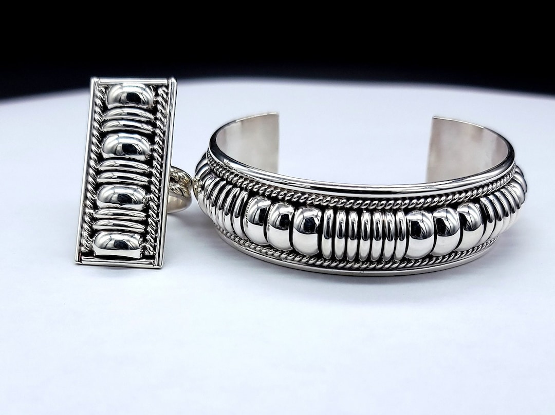 Most Powerful All Silver 142 Gram Sterling Silver Bracelet Most Powerful All Silver 142 Gram Sterling Silver Bracelet