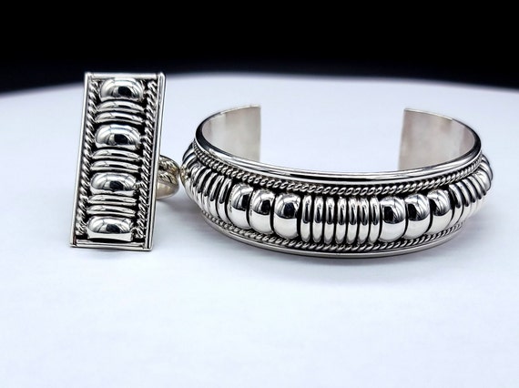 Most Powerful All Silver 142 Gram Sterling Silver Bracelet Most Powerful All Silver 142 Gram Sterling Silver Bracelet