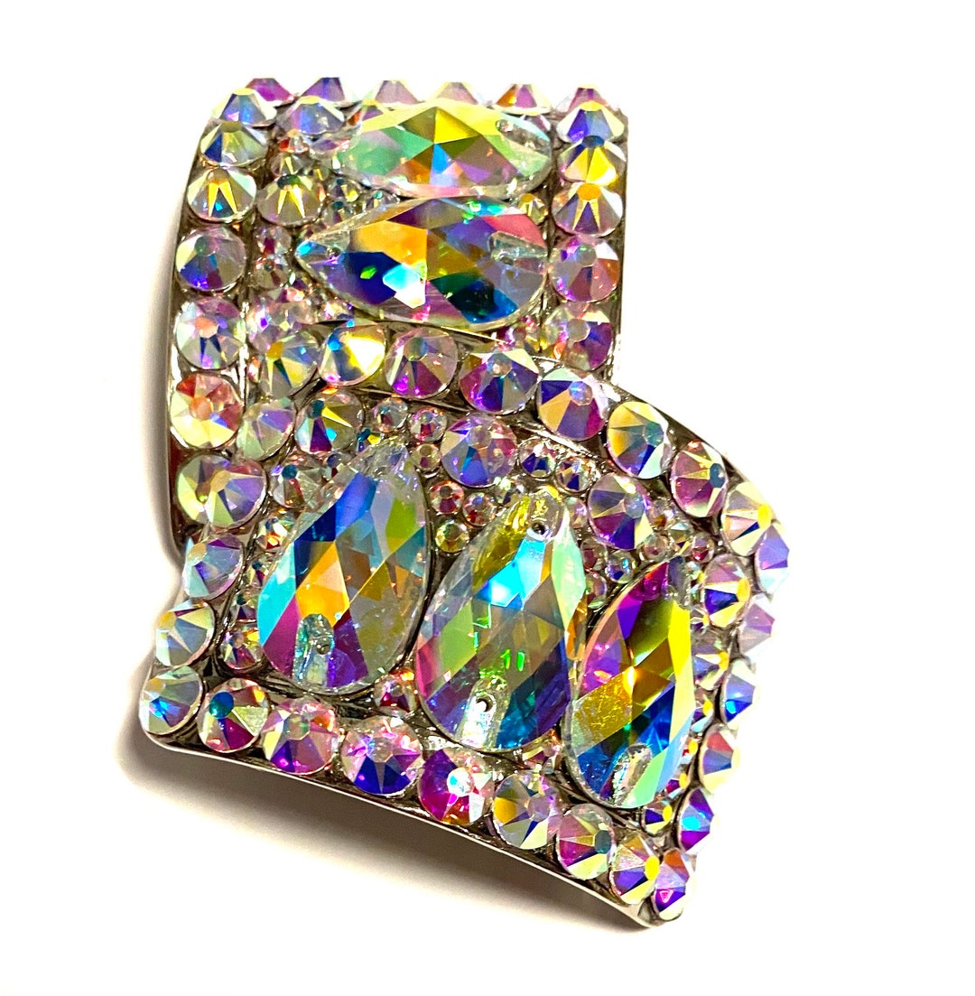 Irish Dancing Dance Shoe Buckles Triple Pear Etsy