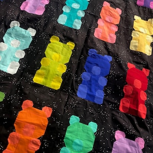 Gummy Bears Quilt Pattern PDF