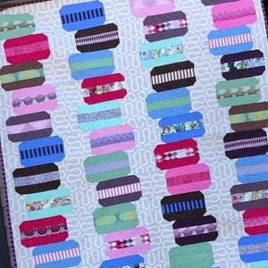 Macarons Quilt Pattern PDF / Ice Cream Sandwiches Quilt Pattern PDF