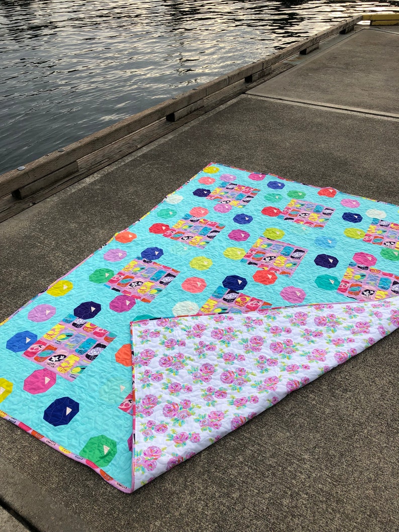Fizzy Bubbles Quilt Pattern PDF Etsy
