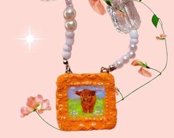 Sculpture Necklace, Unique Jewelry