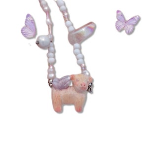 Fairy Highland Cow, Stainless Steel