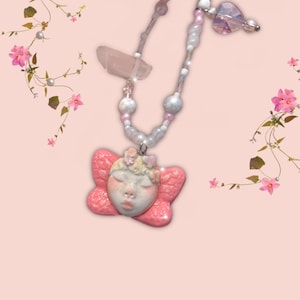 Fairy Necklace, Quartz Jewelry, Unique Necklace
