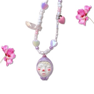 Stainless Steel Clown Necklace
