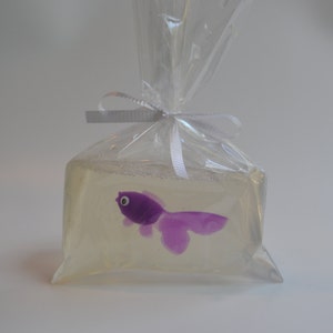 FISH IN A BAG Soap | Goldfish | Carnival | Party Favor | Fun Soap | Cool Soap | Kids Soap