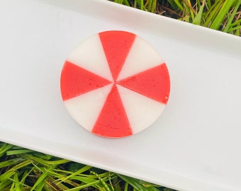 Peppermint Candy Soap | Christmas | Holiday | Winter Holiday | Gift for Someone | Kids Soap | Party Favors