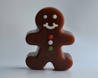 GINGERBREAD MAN Soap | Christmas | Cinnamon | Winter | Party Favors