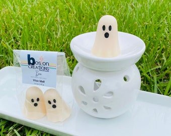Boo Wax Melt | Ghost Wax Melt | Home Fragrance | Halloween | Ghoul | Berry | Elixer | Medusa | Spooky | Fun | Cool | Fall
