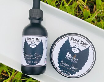 1oz | Bartöl | Bartbalsam | Bartpflege | Gesichtspflege | Körperpflege | Männchen | Maskulin | Fellpflege | Geschenk Set