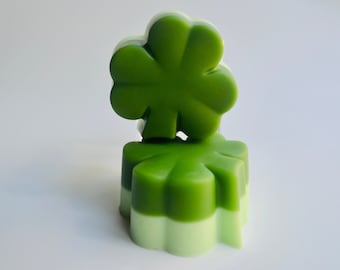 Shamrock Soap | St. Patrick’s Day | Clover | Irish | Green | Lemon | Citrus