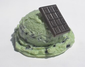 Ice Cream Scoop Soap | Raspberry | Pineapple | Mint Chocolate Chip | Cookies and Cream | Party Favors | Food | Bakery