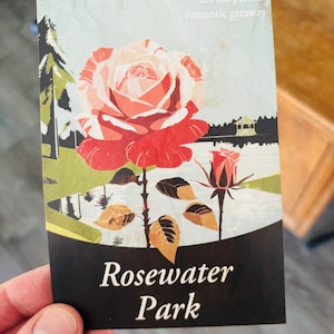SILENT HILL 2 // Rosewater Park Postcard Collectible, Horror Video Game Art Print, 4&quot; x 6&quot; // Konami