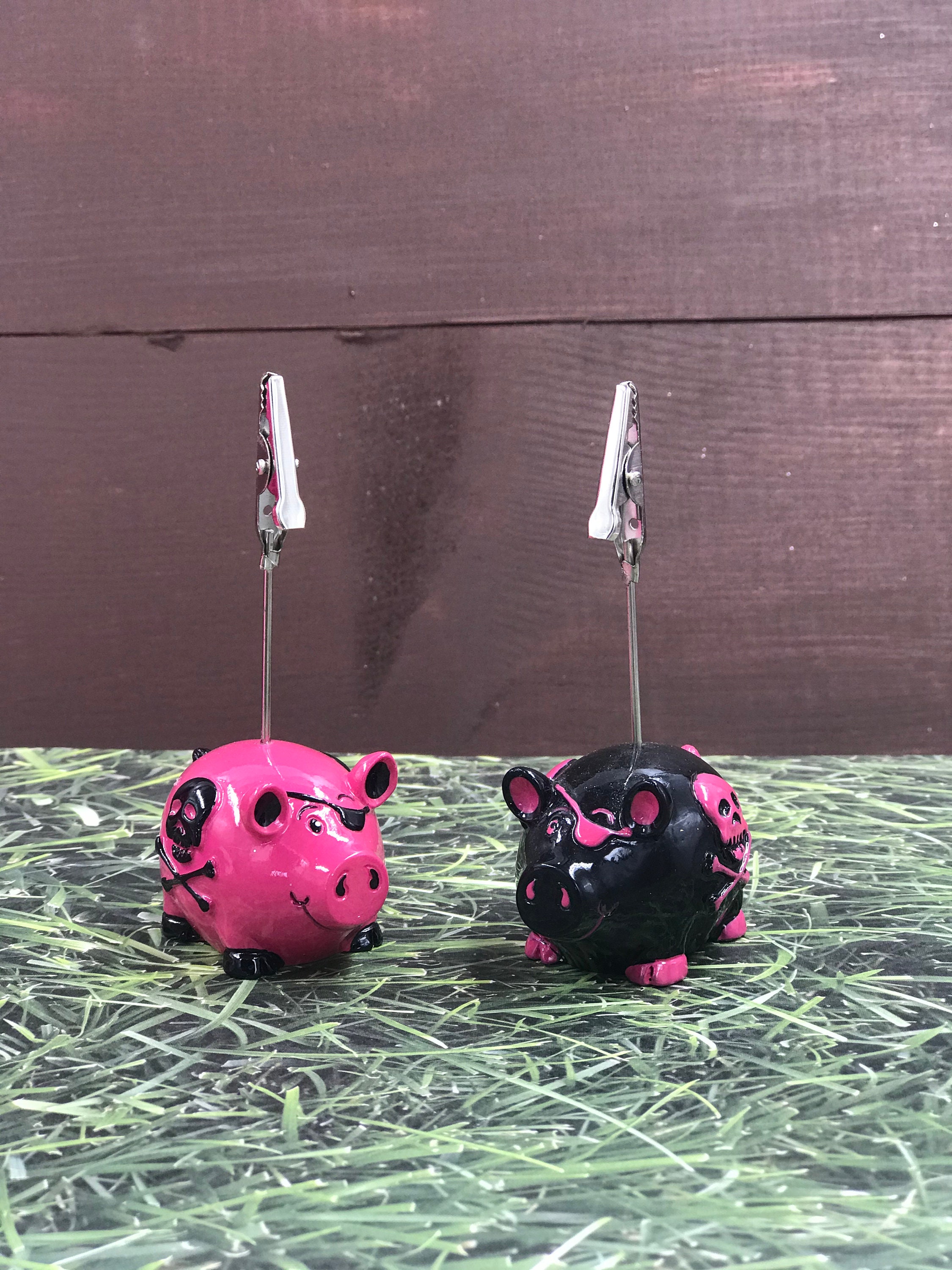 Pirate Pig ticket holder