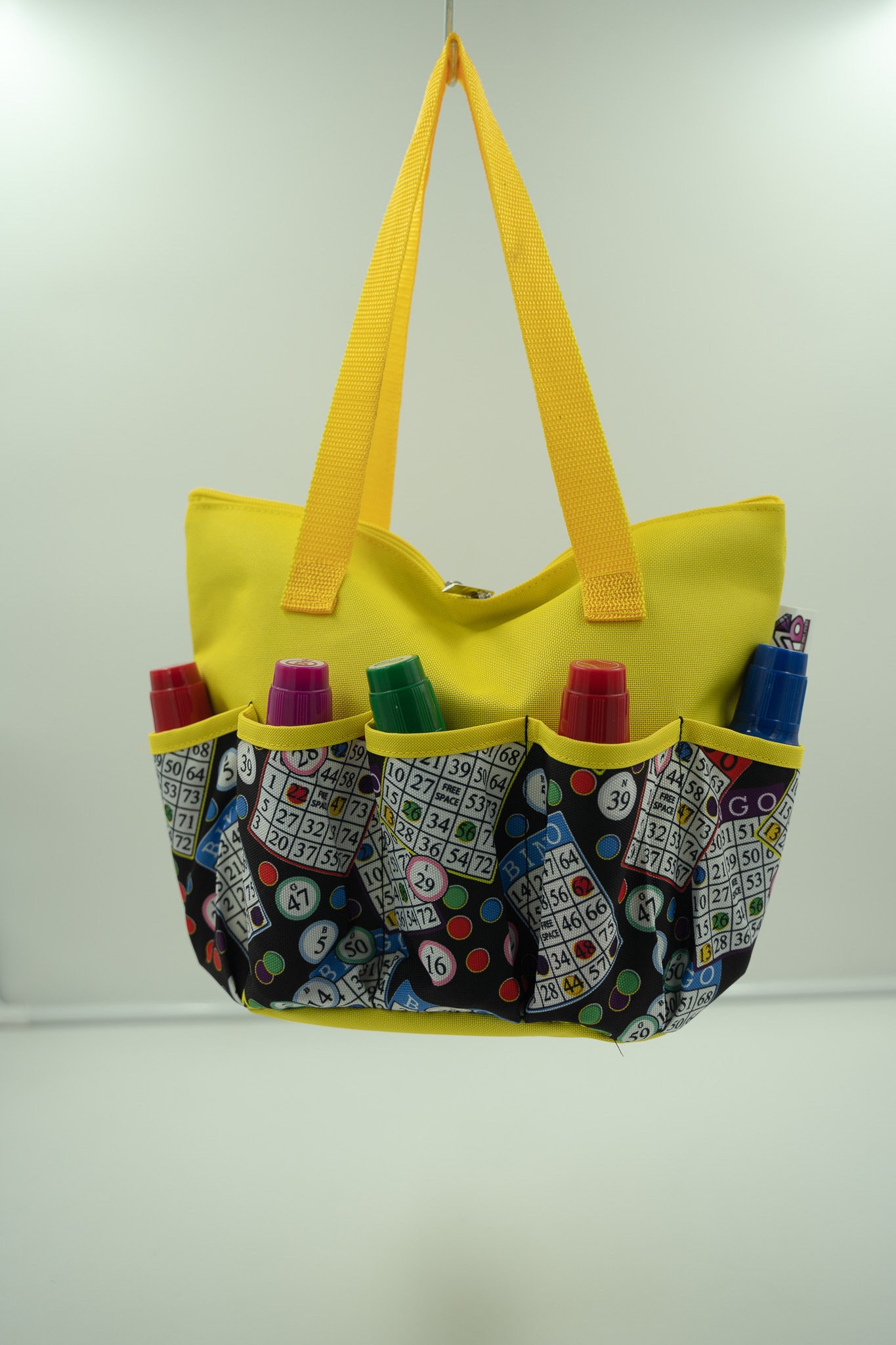 10 pocket Bingo Dauber Bag – Yellow