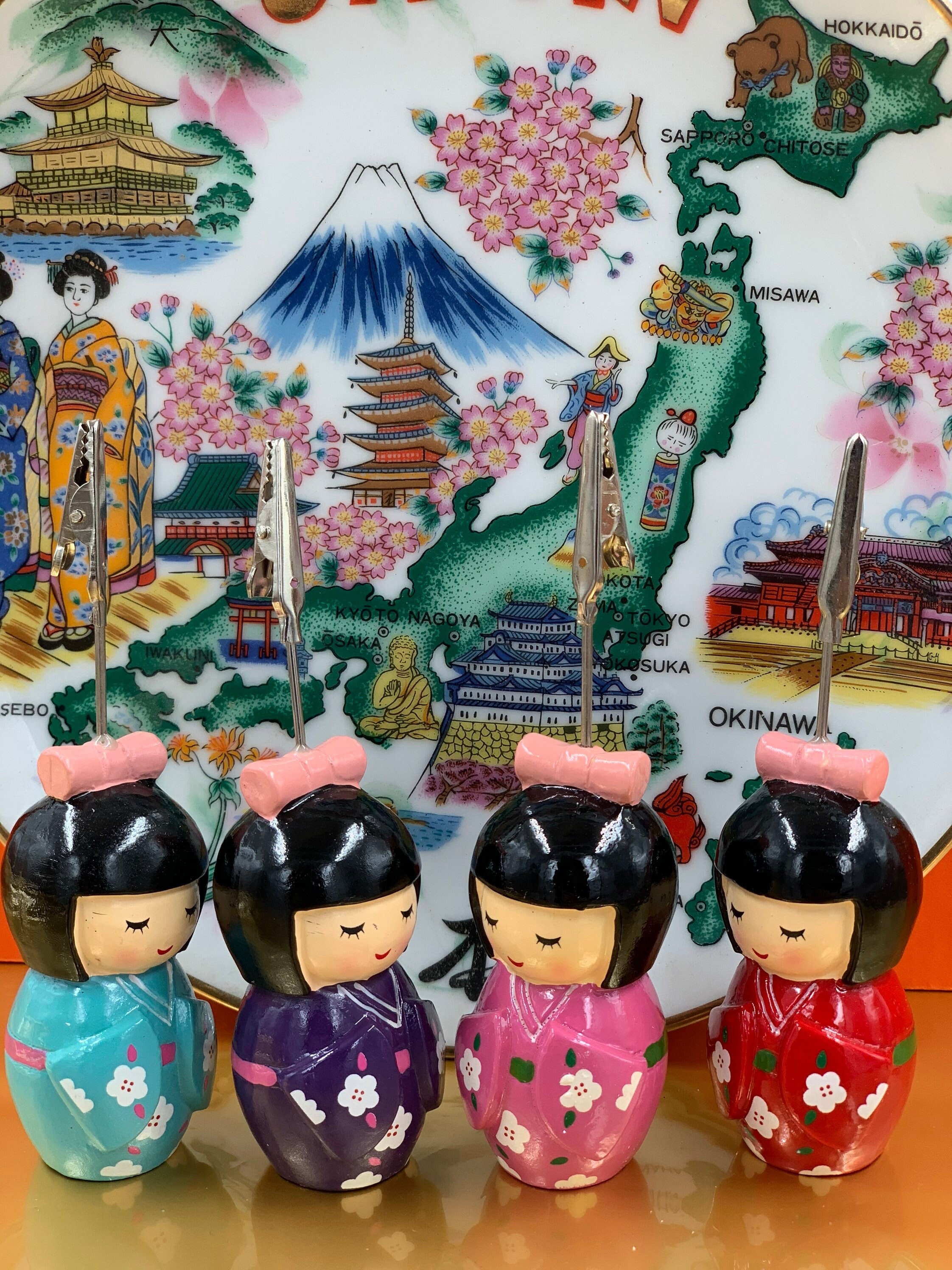Geisha girl ticket holders