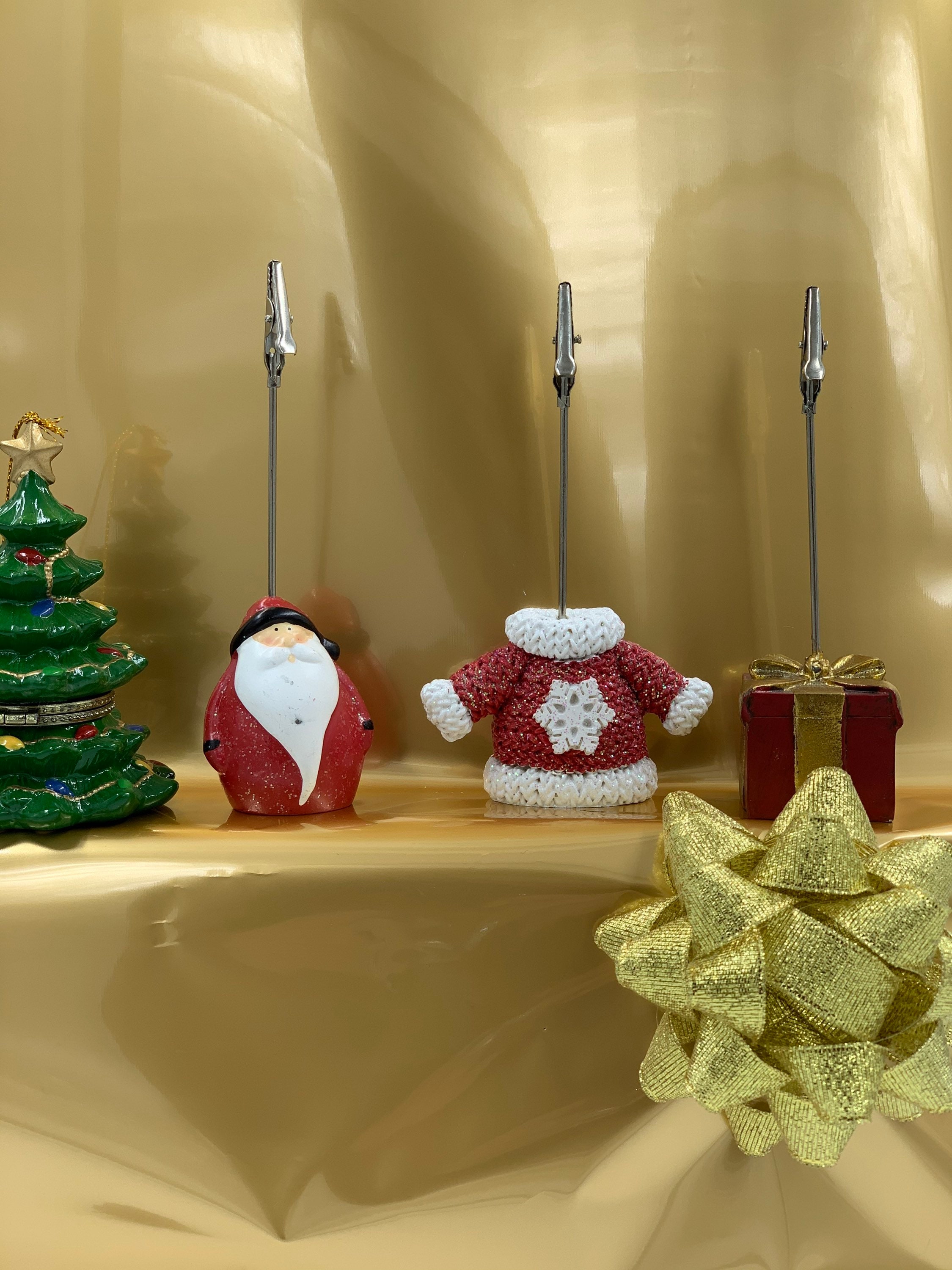 Christmas ticket holder – Santa