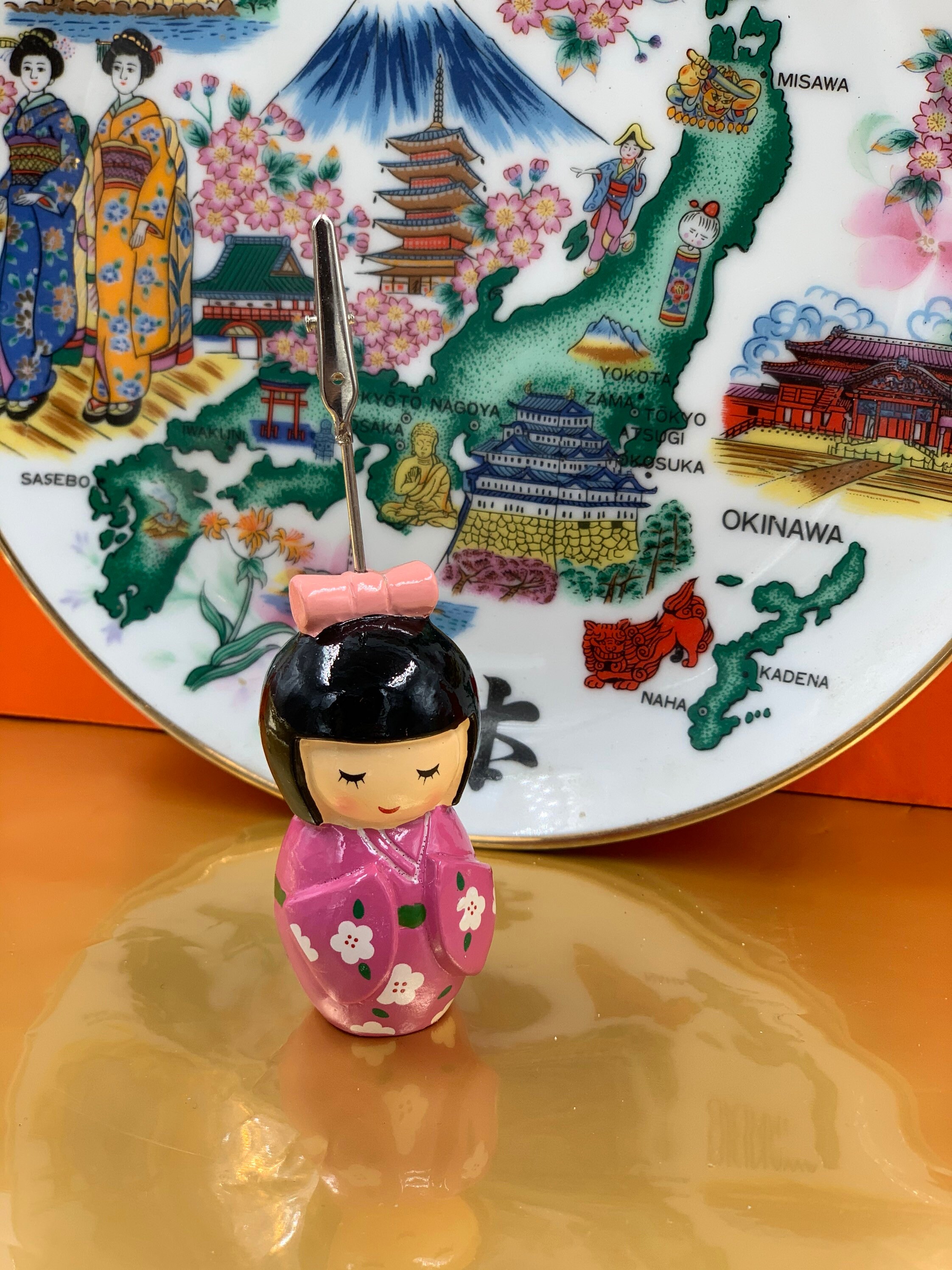 Geisha girl ticket holders – Purple geisha
