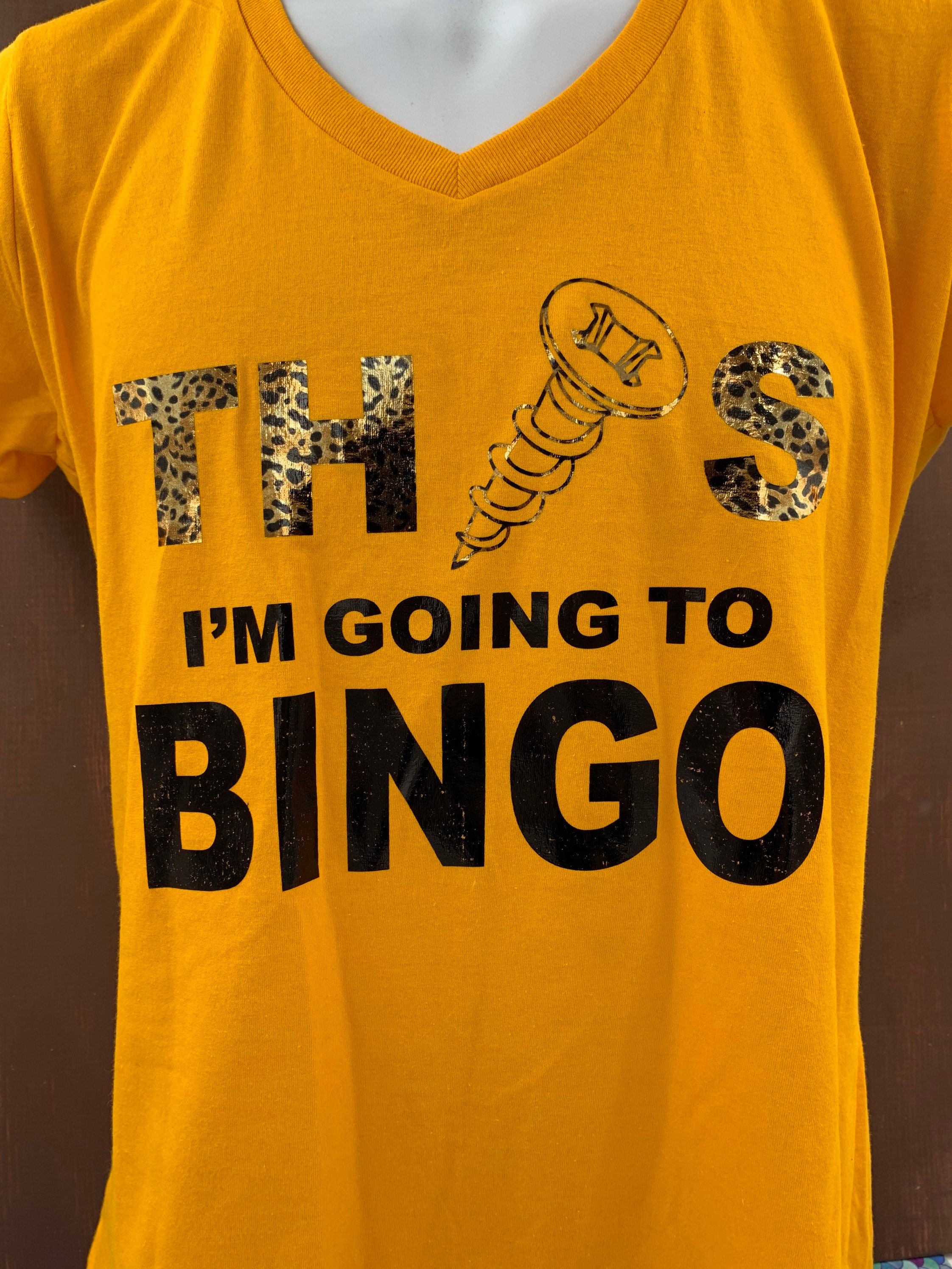 Bingo shirts – Screw This (SMALL), Uni-Sex Tee