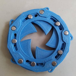 3DPD50B5TY4-B 3D print rotating shutter iris aperture stl step diy craft mechanical model mechanism