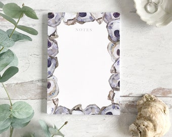 Watercolor Oyster Notepad, To-do List