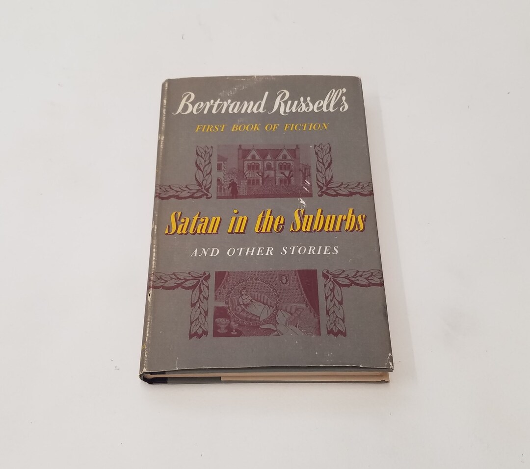 Vintage Satan in the Suburbs First Edition Book Bertrand Russell