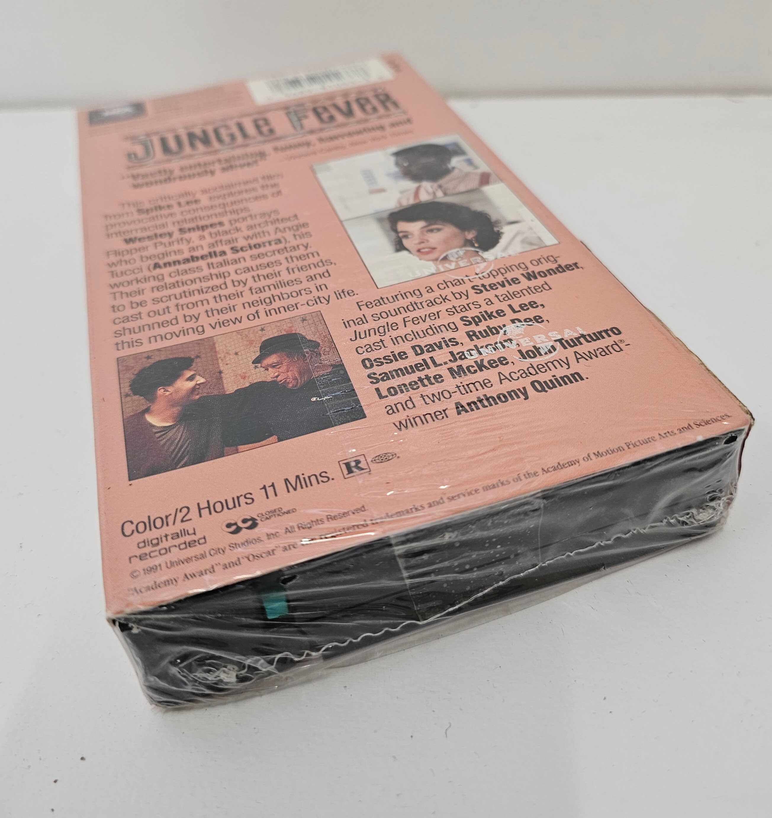 Vintage Factory Sealed Jungle Fever VHS Tape Spike Lee