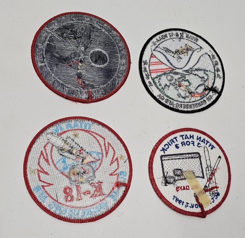 Vintage Titan Rocket Patches - Lockheed Martin - Glenn L. Martin - Etsy
